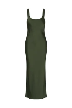 Long*Samsoe Samsoe - Sunna Dress FOREST NIGHT