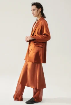 Blazers & Vestes*silk laundry - Relaxed Blazer UMBER