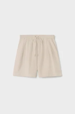 Shorts*silk laundry - Short Ample In Sergé HAZELNUT