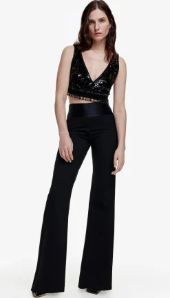 Trouser*Smythe - Cumberbund Pant BLACK PIQUÉ