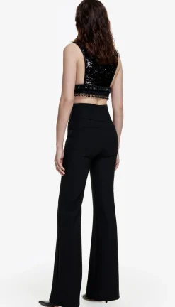 Trouser*Smythe - Cumberbund Pant BLACK PIQUÉ