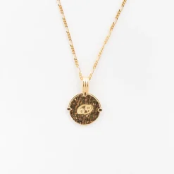 Colliers*Deux Lions Two Lions - Zodiac Female Body Gold Cancer