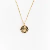 Colliers*Deux Lions Two Lions - Zodiac Female Body Gold Capricorn