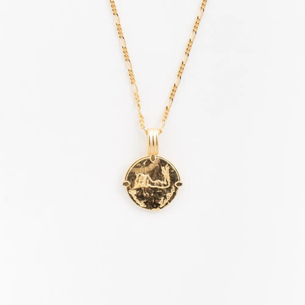 Colliers*Deux Lions Two Lions - Zodiac Female Body Gold Scorpio