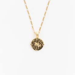 Colliers*Deux Lions Two Lions - Zodiac Female Body Gold Scorpio