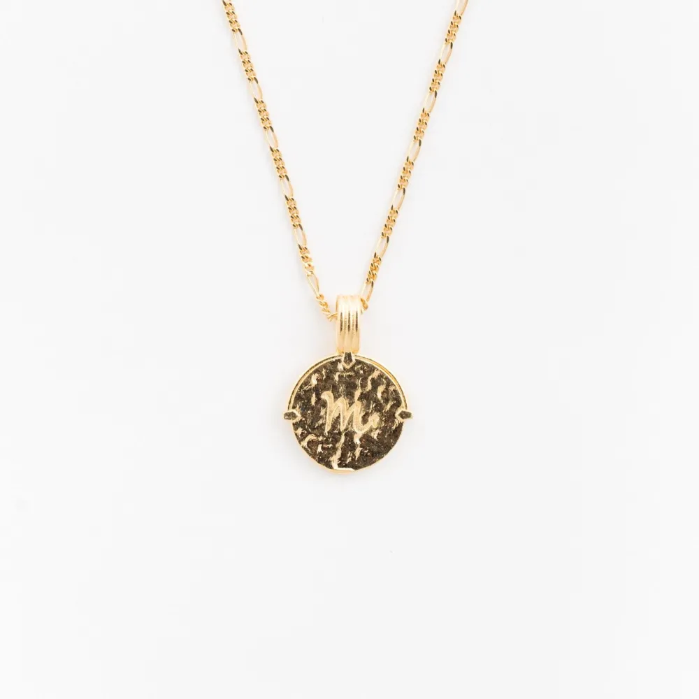 Colliers*Deux Lions Two Lions - Zodiac Female Body Gold Scorpio