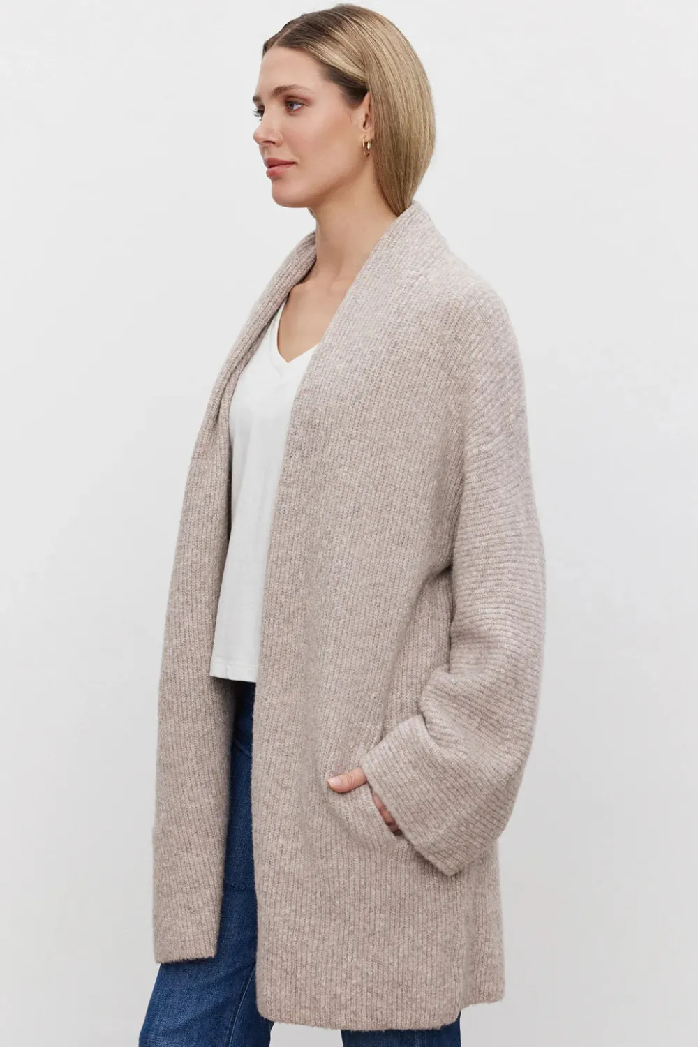 Cardigans*Velvet - Calli DS Cozy Knits Cardi OAT