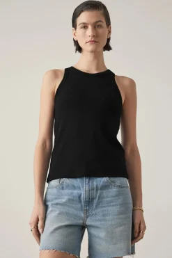 Without Sleeves*Velvet - Cruz BLACK