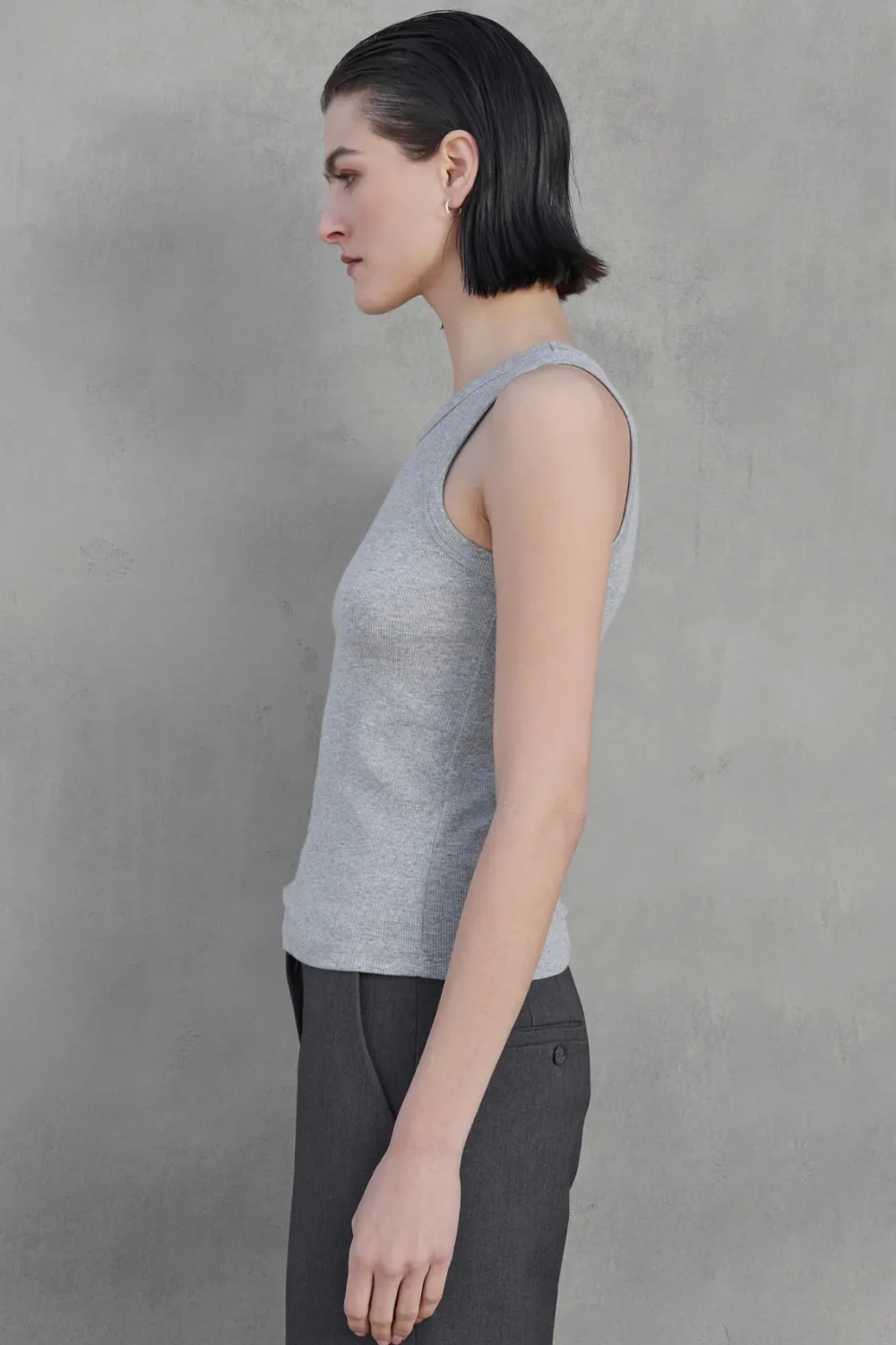 Without Sleeves*Velvet - Cruz HEATHER GREY