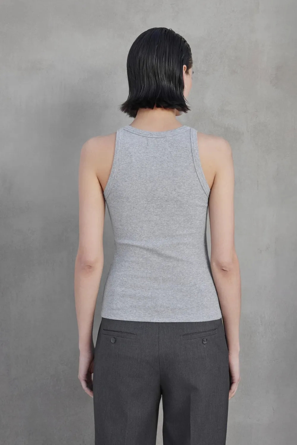 Without Sleeves*Velvet - Cruz HEATHER GREY