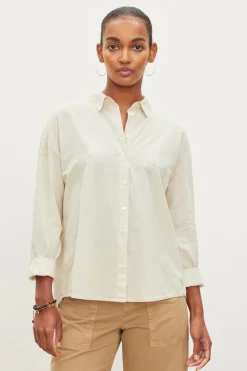 Blouses & Shirts*Velvet - Devyn SAND