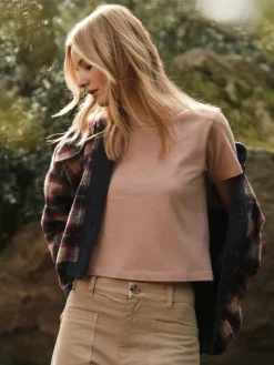 Surchemises*Velvet - Norah Brushed Cotton Jacket PLAID