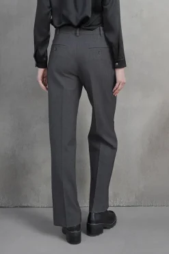 Trouser*Velvet - Prince DS Soft Suiting Pant CHARCOAL