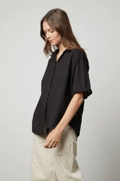 Blouses & Shirts*Velvet - Shannon BLACK