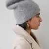 Beanies*White and Warren White + Warren - Cashmere Plush Rib Beanie