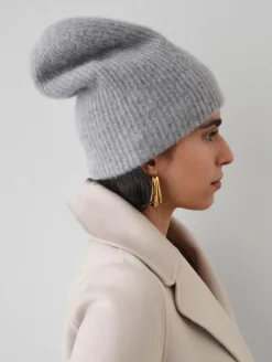 Beanies*White and Warren White + Warren - Cashmere Plush Rib Beanie